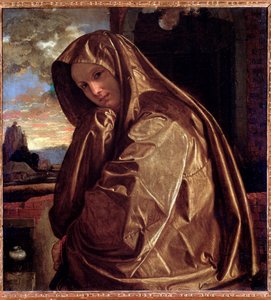 Przedstawienie św. Marii Magdaleny Obraz Giovan Gerolamo Savoldo (ok. 1480-po 1548) 1535-1540 wym. 84 x 77,5 cm Florencja, Palazzo Pitti, Coll Contini-Bonacossi