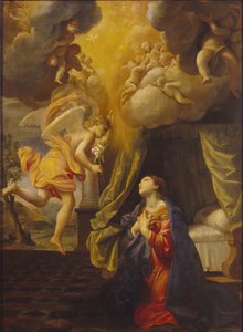 Zwiastowanie, c. 1615. autorstwa Giovanni Lanfranco