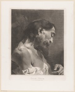 Apostoł Szymon Sanctus Simeon (tytuł na obiekcie) Apostelen (tytuł serii) autorstwa Giovanni Marco Pitteri