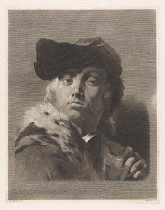 Portret artysty Giovanniego Battisty Piazzetta autorstwa Giovanni Marco Pitteri