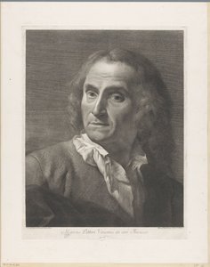 Portret van grafik Giovanni Marco Pitteri Marcus Pitteri Blue Engraver in Air (tytuł na obiekcie) autorstwa Giovanni Marco Pitteri