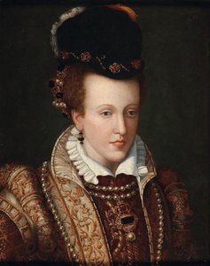 Portret Joanny Austriackiej 1547-1578, wielkiej księżnej Toskanii, ok. 1930 r. 1570.