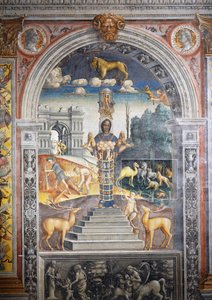 Fresk Giovanniego Marii Falconetto (1468-1535), Sala Zodiaku, Palazzo D