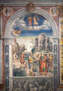 Fresk Giovanniego Marii Falconetto (1468-1535), Sala Zodiaku, Palazzo D