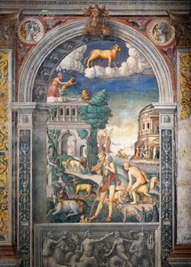 Fresk Giovanniego Marii Falconetto (1468-1535), Sala Zodiaku, Palazzo D