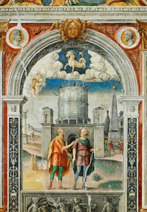 Malowidła ścienne w Sali Zodiaku, Palazzo d