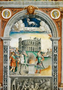 Malowidła ścienne w Sali Zodiaku, Palazzo d