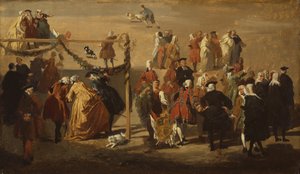 Festiwal na Piazza Navona, 1729.