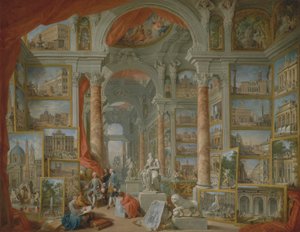 Galeria zdjęć z widokami współczesnego Rzymu autorstwa Giovanni Paolo Panini