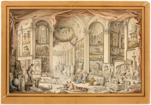 Starożytny Rzym autorstwa Giovanni Paolo Panini