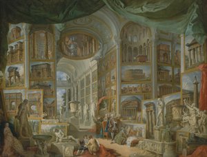 Starożytny Rzym, 1757. autorstwa Giovanni Paolo Pannini