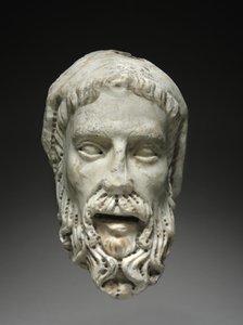 Głowa Proroka, ok.1300-1325 autorstwa Giovanni Pisano