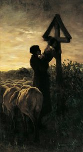 Үнсэлт загалмай, Жованни Сегантини (1858-1899) поли