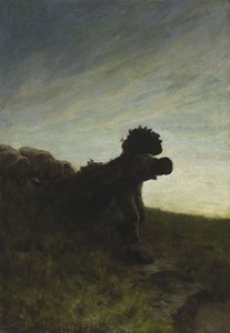 Ostatnie zadanie dnia Ostatnie zadanie dnia, 1884. autorstwa Giovanni Segantini