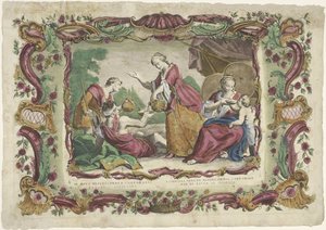 Lawenda z Dorstigenu III. dzieło miłosierdzia wobec ciała / Późniejsze dzieło miłosierdzia wobec ciała (...) (tytuł o przedmiocie) De spirituele werken van barmhartigheid (tytuł serii) autorstwa Giovanni Volpato