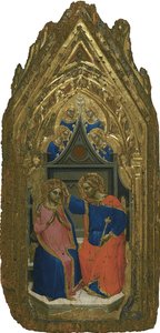 Koronacja Dziewicy z czterema Aniołami autorstwa Giovanni da Bologna