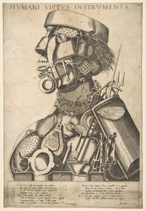Instrumenty utrzymania człowieka Humani Victus Instrumenta: Gotowanie, po 1569 r. autorstwa Giovanni da Monte Cremasco