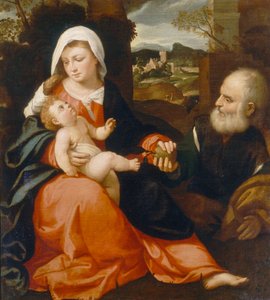 święta Rodzina autorstwa Giovanni de Busi Cariani