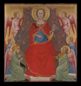 Św. Łucja na tronie autorstwa Giovanni di Bartolomeo Cristiani