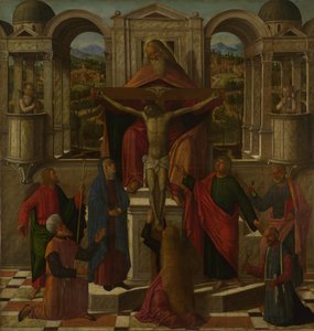 Symboliczna reprezentacja Ukrzyżowania, ok. godz. 1492