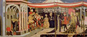 Przód Adimari Cassone, fragment lewej ręki, ok. 1450 tempera na detalu panelu 80304