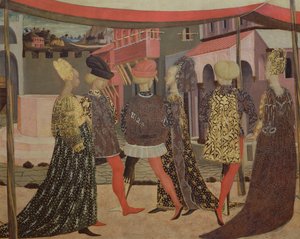 Adimari Cassone, ok.1450 (tempera na panelu) autorstwa Giovanni di Ser Giovanni Scheggia