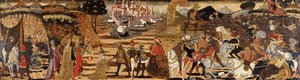 Bitwa pod Issos i Rodzina Dariusza przed Aleksandrem - front cassonowy, autorstwa Giovanni di Ser Giovanni Scheggia