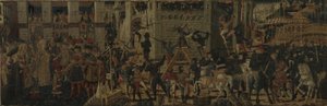 Oblężenie Kartaginy i Kontynent Scypiona, ok. 1460 autorstwa Giovanni the younger Guidi