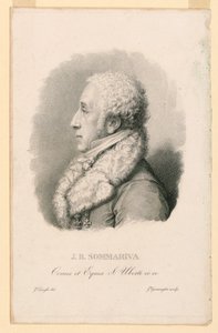 Portret J. B. Sommarivy (1760-1826) autorstwa Giovita Garavaglia