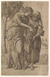 Judyta i jej służąca z głową Holofernesa, 1500-1530.