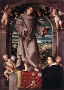 Św. Antoni z Padwy autorstwa Girolamo Romanino