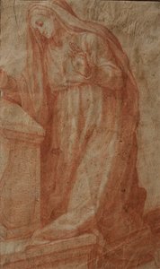 Święta Teresa z Avili. autorstwa Girolamo Siciolante da Sermoneta