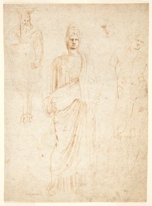 Figury klasyczne autorstwa Girolamo da Carpi