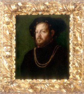 Portret mężczyzny, dzieło Girolamo da Carpi, zachowany w Galerii Estense w Modenie autorstwa Girolamo da Carpi