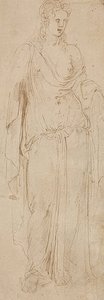 Postać stojąca. Około 1530/50 (?) autorstwa Girolamo da Carpi
