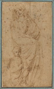Dwie postacie autorstwa Girolamo da Carpi