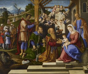 Adoracja Trzech Króli, ok. 1525-1530