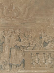 Alegoria Triumfu Śmierci nad Kościołem i Państwem, ca. 1538-44. autorstwa Girolamo da Treviso