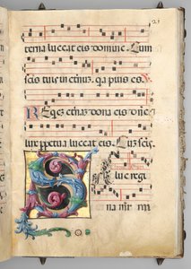 Stopniowy, ok. 1520. autorstwa Girolamo dai Libri