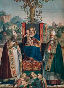Dziewica z Dzieciątkiem ze św. Lorenzo Giustinianim i Zenonem, 1874, 1903.