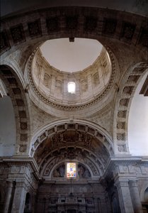 Widok wnętrza kościoła San Biagio (1518-1545)
