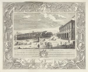 Piazza Bra w Weronie autorstwa Giuliano Giampiccoli