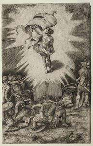 Zmartwychwstanie autorstwa Giulio Bonasone