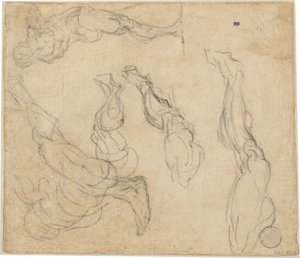 Głowa chłopca (verso) autorstwa Giulio Campagnola