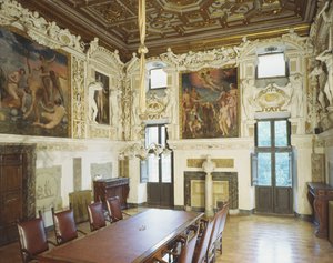 Sala Czterech Pór Roku autorstwa Giulio Mazzoni