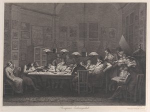 Akademia rysunku Rosaspina, 1811. autorstwa Giulio Tomba