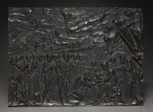 Adoracja Trzech Króli, c. 1500-1525. autorstwa Giulio della Torre