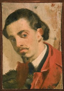 Portret mężczyzny, fragment tryptyku, 1860-68