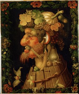 Jesień, alegoria ... autorstwa Giuseppe Arcimboldo