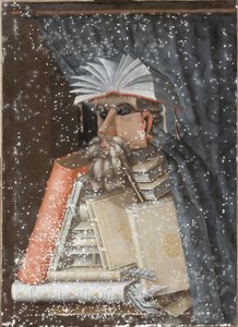 Bibliotekarz autorstwa Giuseppe Arcimboldo